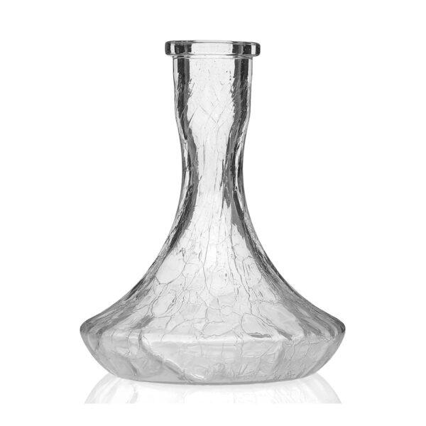 vas narghilea craft transparent marmorat