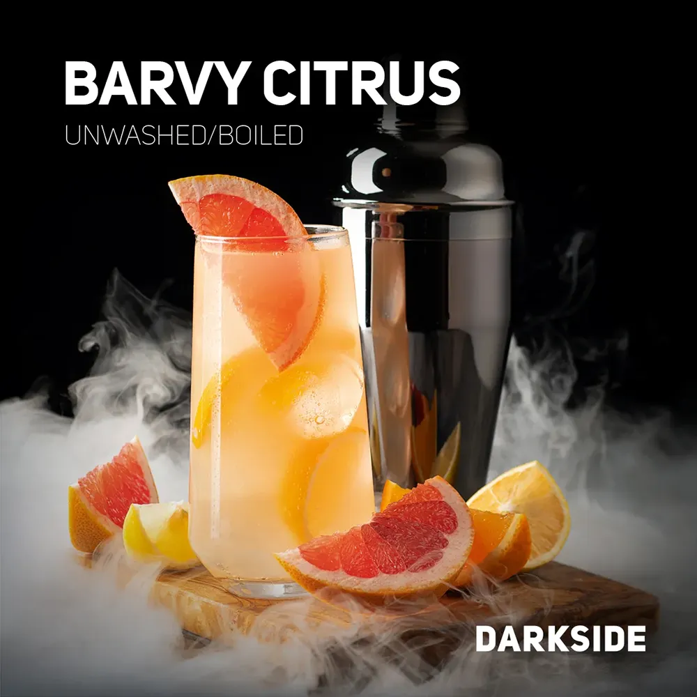 Tutun Narghilea Darkside Core BARVY C Lamaie, Portocala, Grapefruit 200G