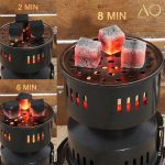 Aprinzător cărbuni narghilea AO Blazer T - 650 W - imagine 4