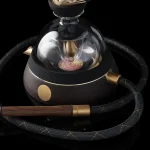 Narghilea Kaloud® Krysalis Eltheria Wenge - Set complet Lotus III - imagine 2