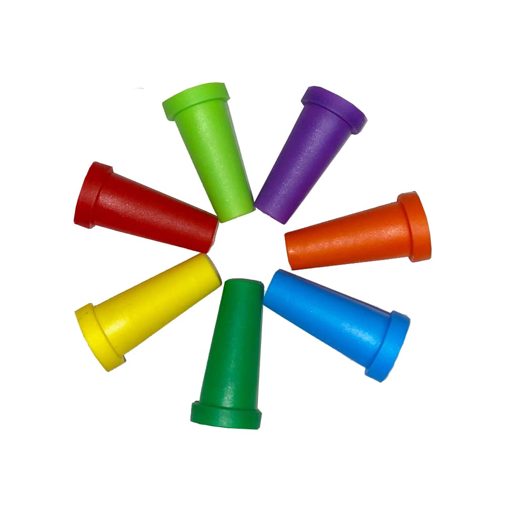 Mustiucuri-de-unica-folosinta-colorate.jpg Muștiucuri de unică folosință colorate - 100 buc - imagine 1