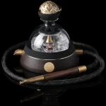 Narghilea Kaloud® Krysalis Eltheria Wenge - Set complet Lotus III