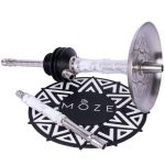 Narghilea Moze Breeze Two - Wavy Frosted - imagine 2