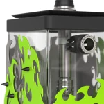 Narghilea Alpha Hookah SMART EXZO Tribal LIME 2.webp