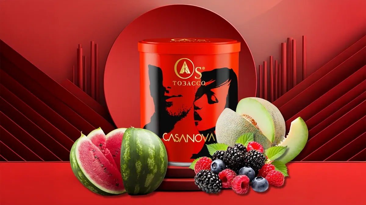 os tobacco arome intense și mixuri fructate pentru narghilea